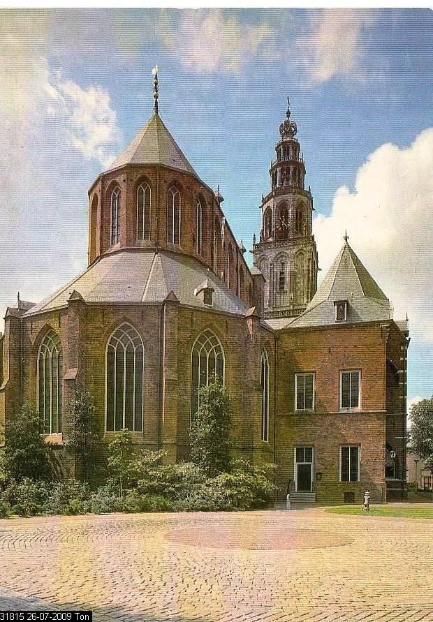 Ansichtkaart 	Groningen	Martinikerk	Koor en kapel, Verzenden, 1960 tot 1980, Ongelopen, Groningen