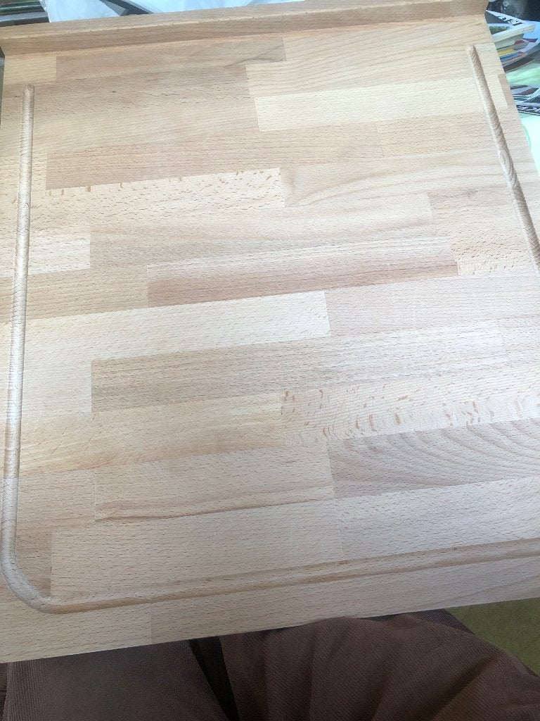 Mooie houten snijplank - aanrecht - ongebruikt - 53x46 cm!, Hout, IKEA, Snij-/serveerplank, Nieuw