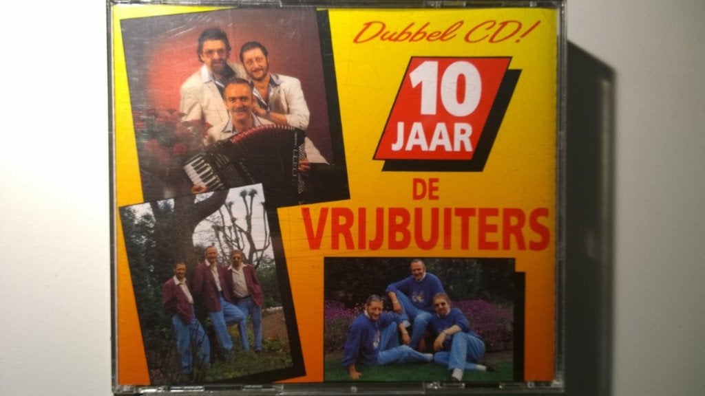 De Vrijbuiters - 10 Jaar De Vrijbuiters, Ophalen of Verzenden, Zo goed als nieuw, Levenslied of Smartlap, Album