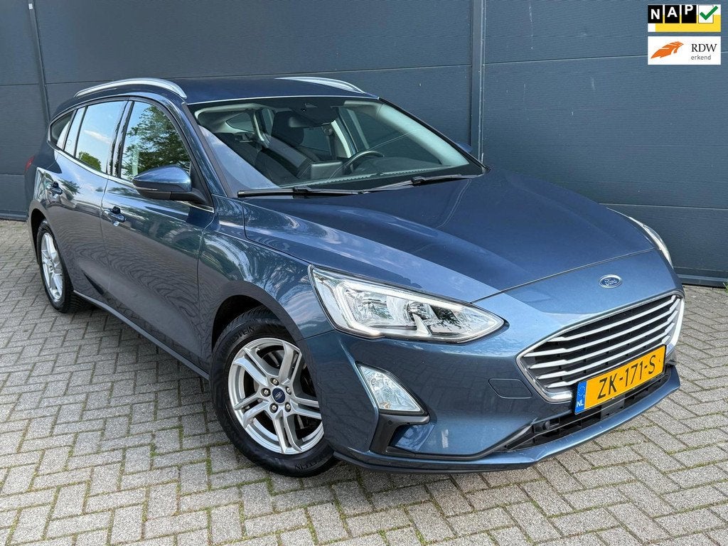 Ford Focus Wagon 1.0 EcoBoost Trend/Navi/Carplay/Airco/Cruis, Auto's, Ford, 101 pk, Gebruikt, Euro 6, Origineel Nederlands
