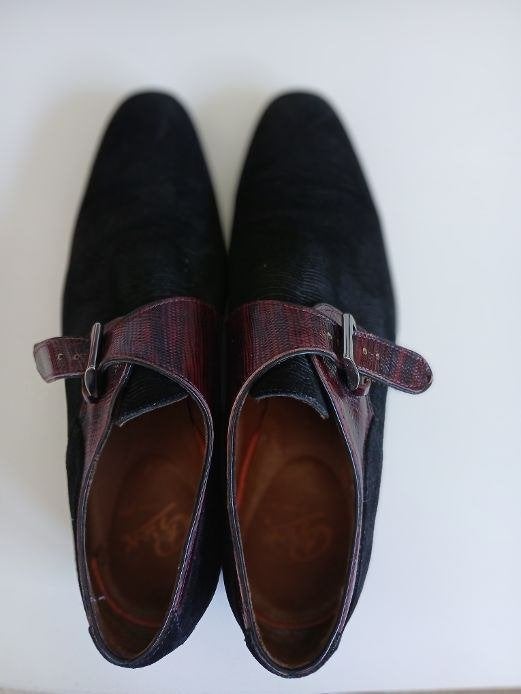 herenschoenen, Kleding | Heren, Zwart, Ophalen of Verzenden, Greve, Gespschoenen
