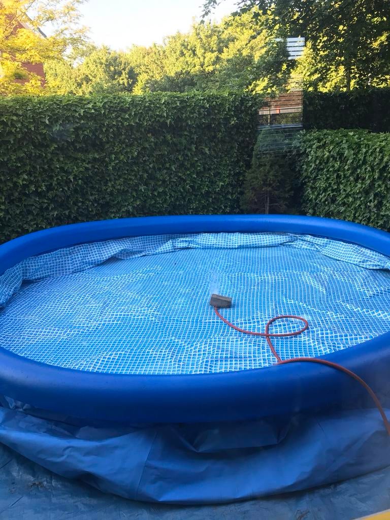 Complete Intex Easy Set Zwembadset, Tuin en Terras, Zwembaden, Ophalen, Gebruikt