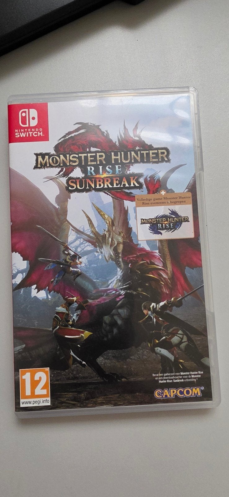 Monster Hunter Rise (Nintendo Switch), Spelcomputers en Games, Games | Nintendo Switch, Gebruikt, Role Playing Game (Rpg), 1 speler