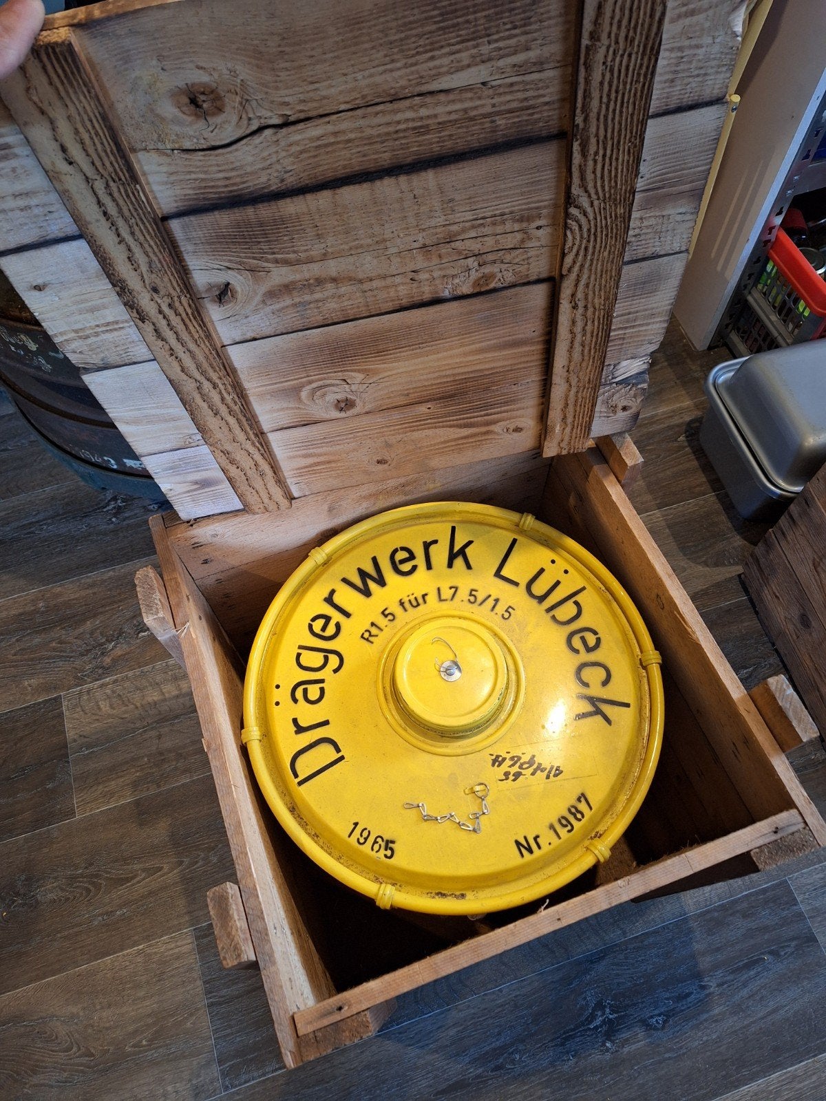 bunker filterbussen draeger, Verzamelen, Ophalen, Duitsland, Hulzen of Bodemvondsten