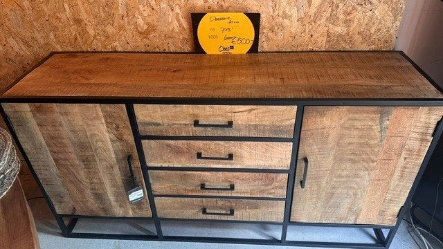 Dressoir 165 X 45 X 85 (OP=OP!), Met deur(en), 150 tot 200 cm, Hout, Zo goed als nieuw