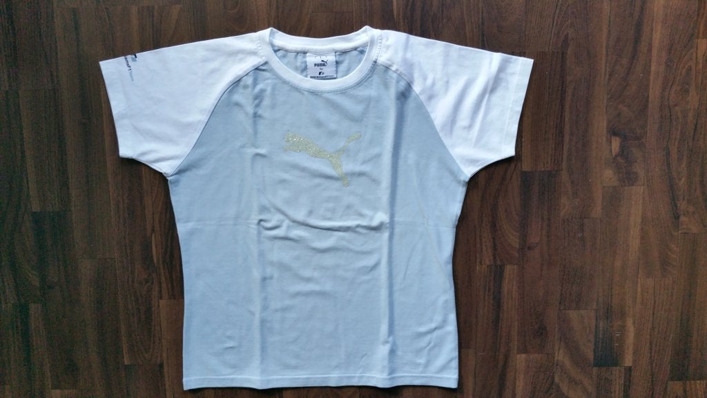 Puma t-shirt BMW.WilliamsF1 Team lichtblauw met wit, Maat 38/40 (M), Overige typen, Ophalen of Verzenden, Zo goed als nieuw
