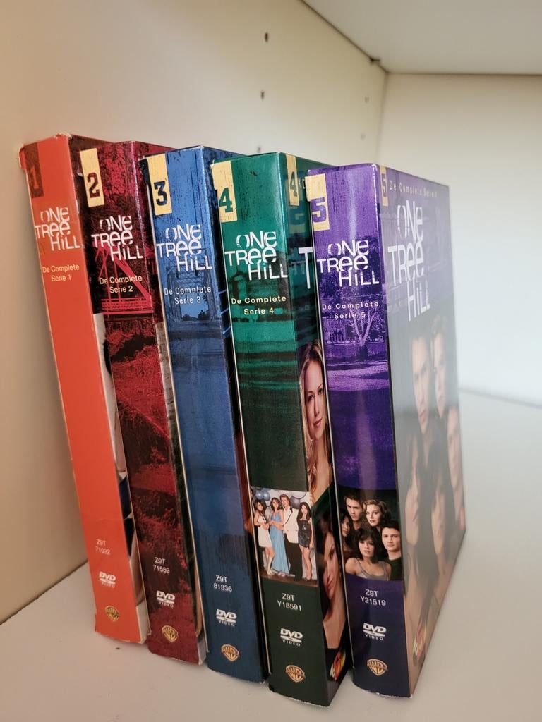 One Tree Hill, De Serie 1 t/m 5 DVD, Vanaf 6 jaar, Ophalen, Zo goed als nieuw, Drama