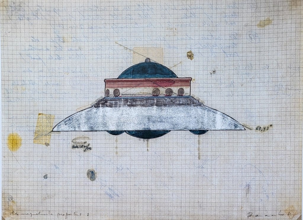 Panamarenko - Magnetische proporties, Verzenden