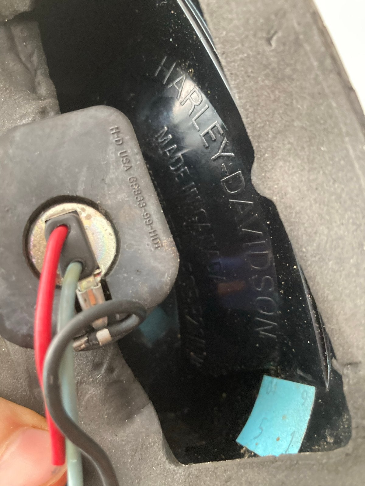 Harley-Davidson achterlicht, Ophalen, Nieuw