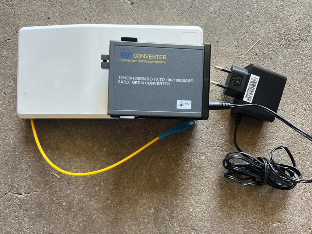 Media Converter 10/100/1000BASE-TX naar SX/LX, Ophalen of Verzenden, Gebruikt
