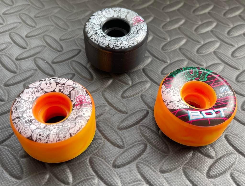 GPK Series 3 Wheels Set + 2 Chases + Display (10 stuks), Ophalen of Verzenden, Zo goed als nieuw, Skateboard