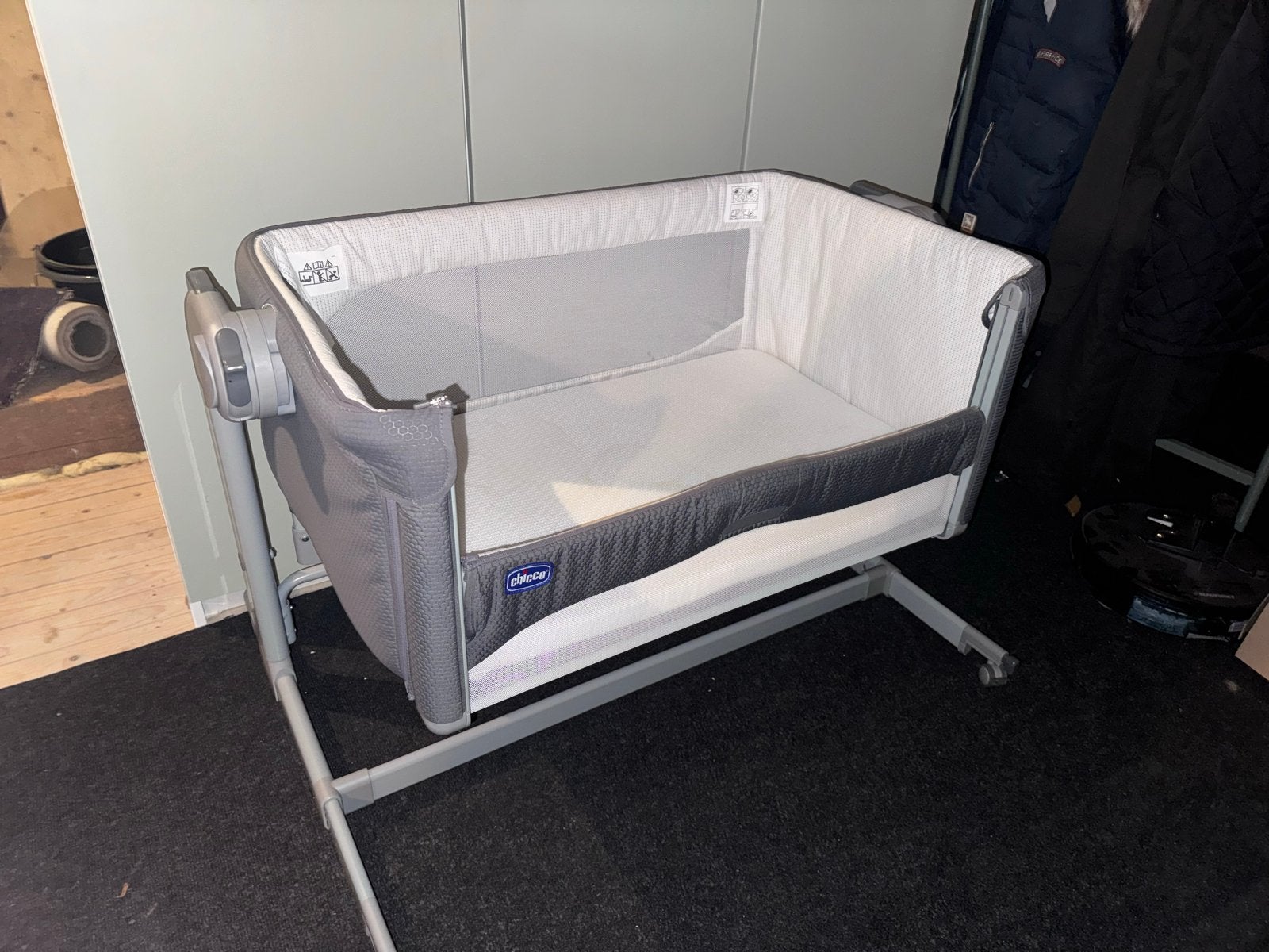 Chicco Next2Me Co-sleeper (2 stuks) voor tweeling, Kinderen en Baby's, Babywiegjes en Ledikanten, Ophalen, Zo goed als nieuw, Wieg