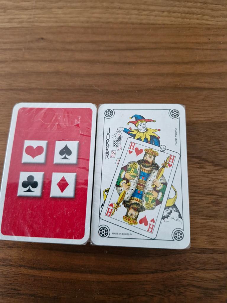 Nieuw kaartspel: Joker speelkaarten, Made in Belgium, Vijf spelers of meer, Ophalen of Verzenden, Nieuw, Carta Mundi