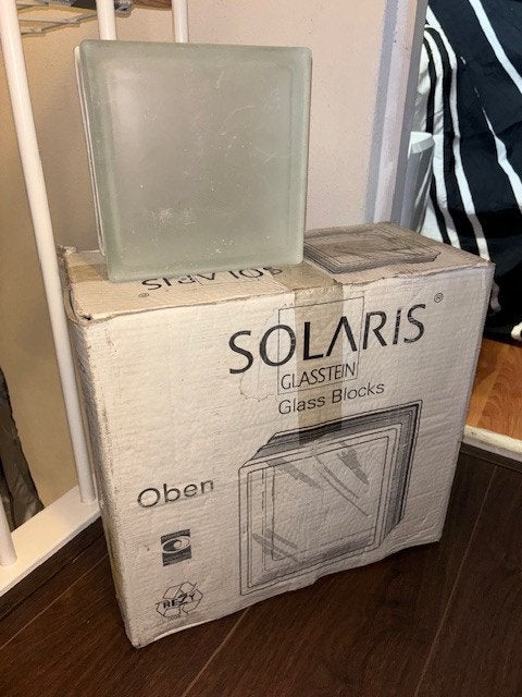 glasblokken, Doe-het-zelf en Verbouw, Ophalen, Gevelraam of Ruit, Minder dan 80 cm, Minder dan 80 cm