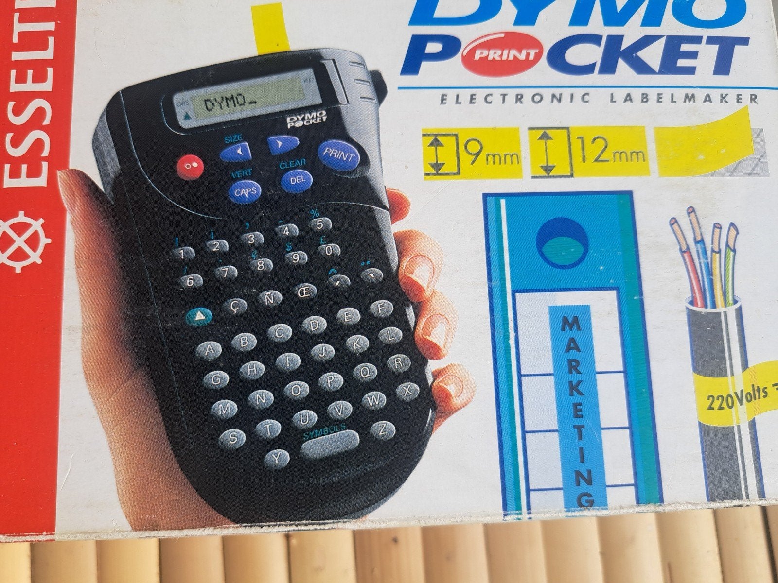 Labelmaker van Dymo inclusief. handleiding, Ophalen of Verzenden