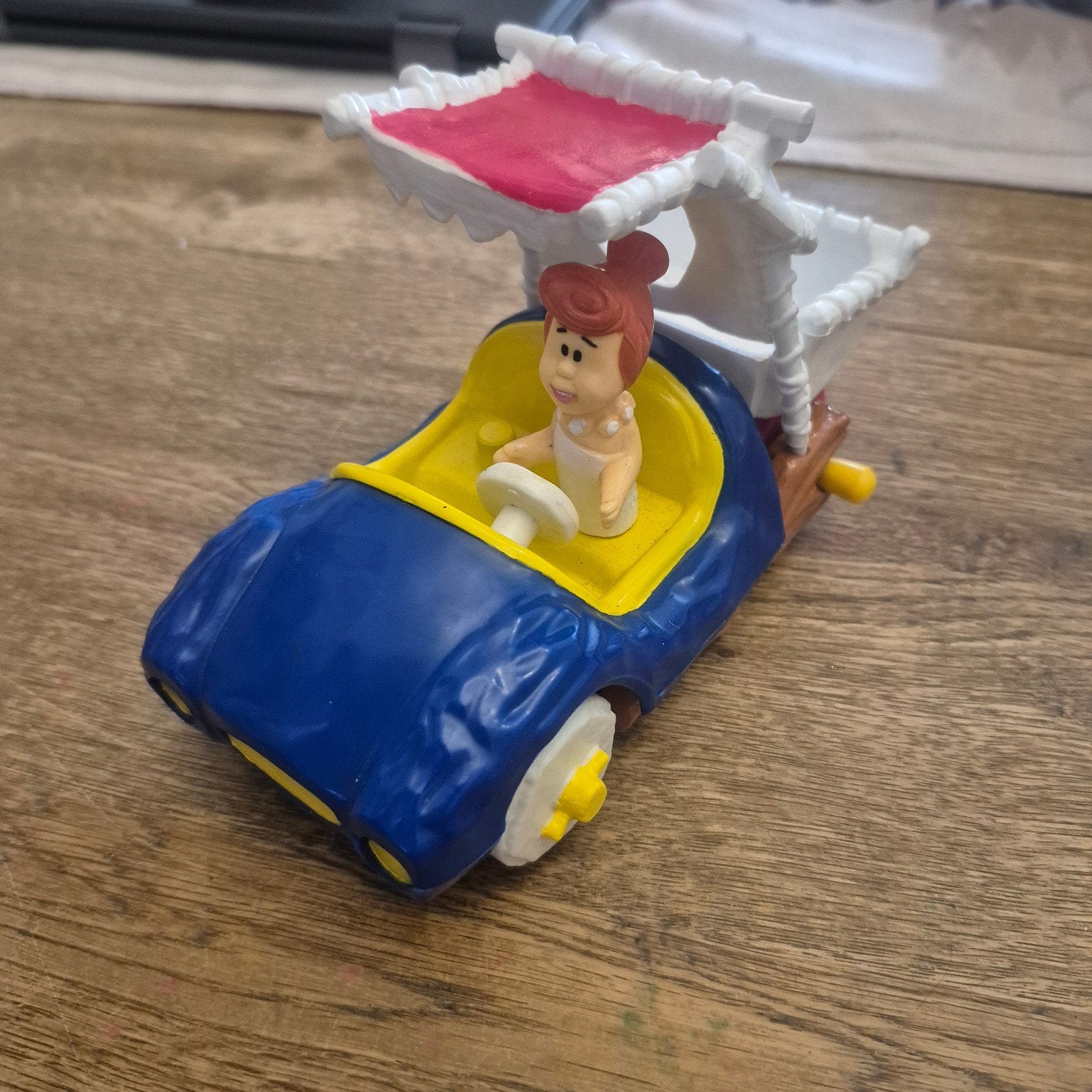 Vintage Flintstones Wilma's Pickup Edocar 1991, Ophalen of Verzenden, Gebruikt