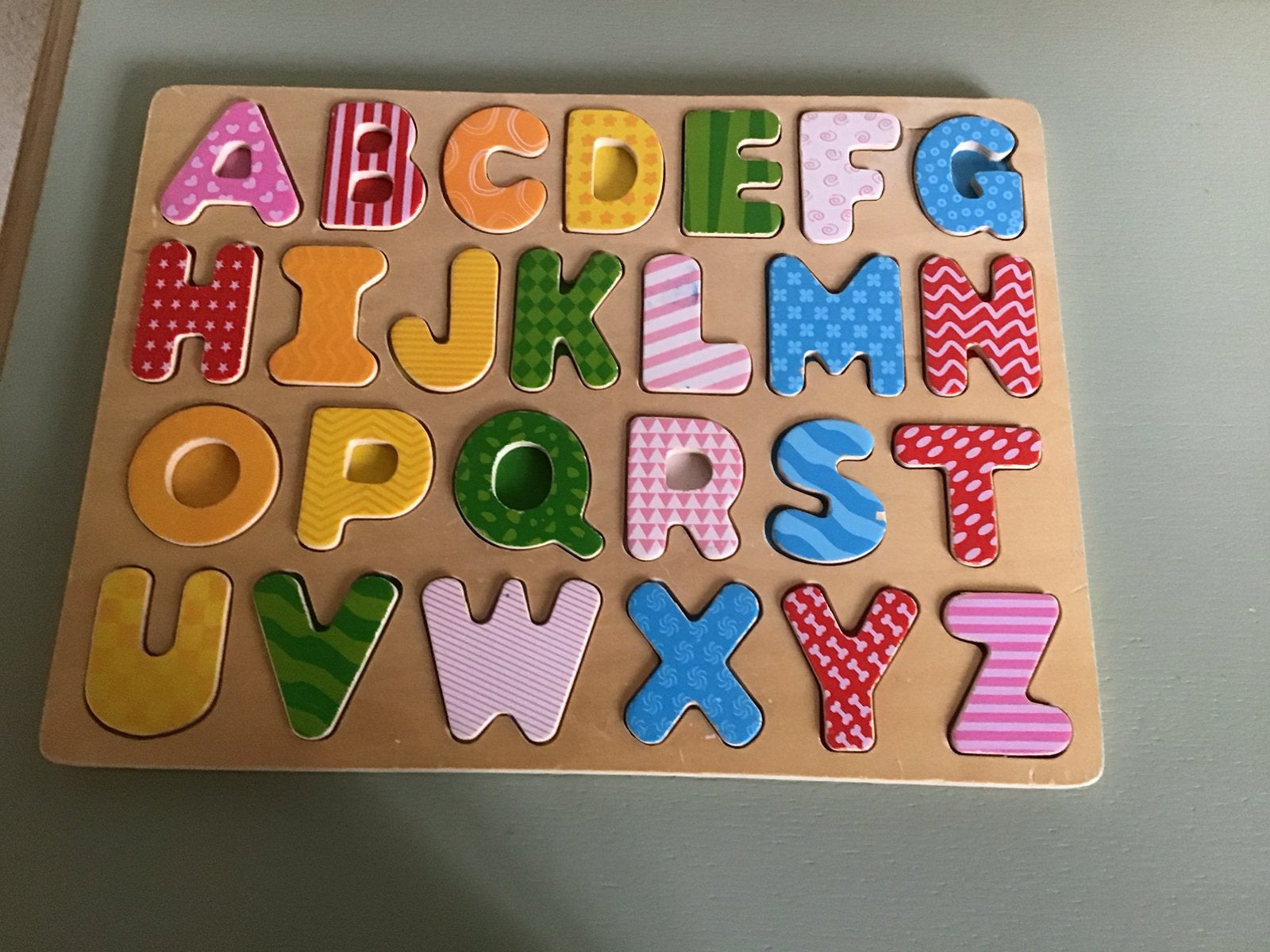 Houten Letterplank, Ophalen of Verzenden, Zo goed als nieuw
