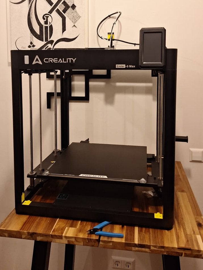 Creality Ender-5 Max - Like New - Only 14 hours used, Ophalen, Ingebouwde Wi-Fi, Zo goed als nieuw, Filament
