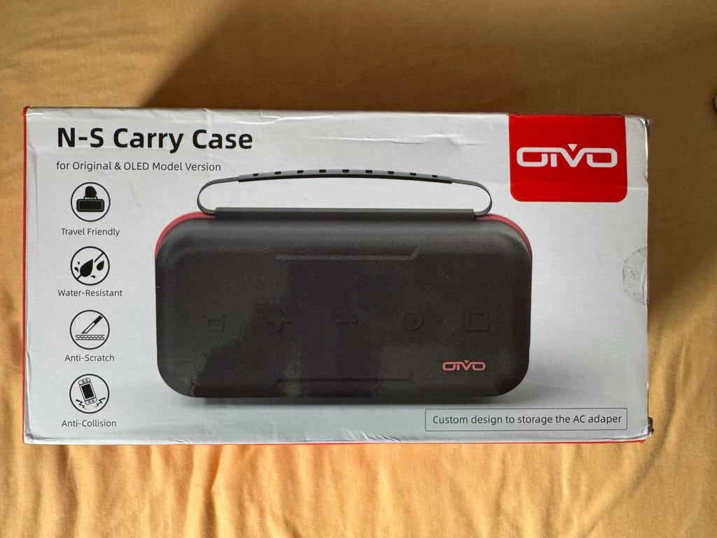 OTVO N-S Draagtas voor Nintendo Switch (Origineel & OLED), Ophalen of Verzenden, Zo goed als nieuw