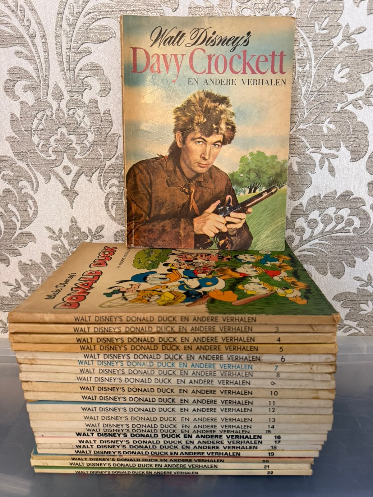 Donald Duck en andere verhalen 1 t/m 22 compleet 1956 - 1976, Boeken, Complete serie of reeks, Ophalen of Verzenden, Zo goed als nieuw