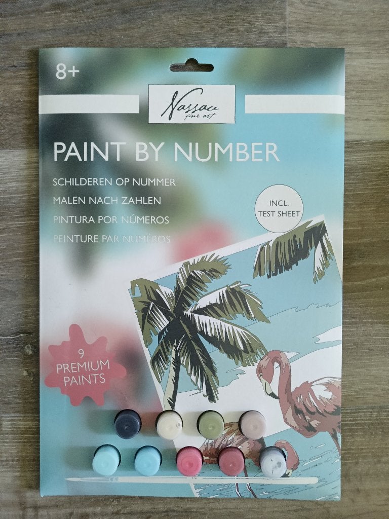 Schilderen op nummer flamingo, Ophalen of Verzenden, Nieuw, Schilderen op nummer