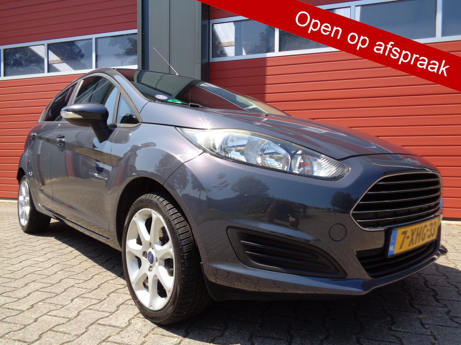 Ford Fiesta 1.0 Style Airco LMV 5DRS NL-Auto (bj 2014), Euro 5, 525 kg, 23 km/l, Origineel Nederlands
