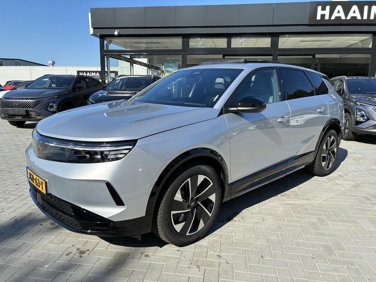 Opel Grandland Electric Business Edition 73 kWh | 8 Jaar Gar, Auto's, Stof, Gebruikt, 213 pk, Automatische klimaatregeling