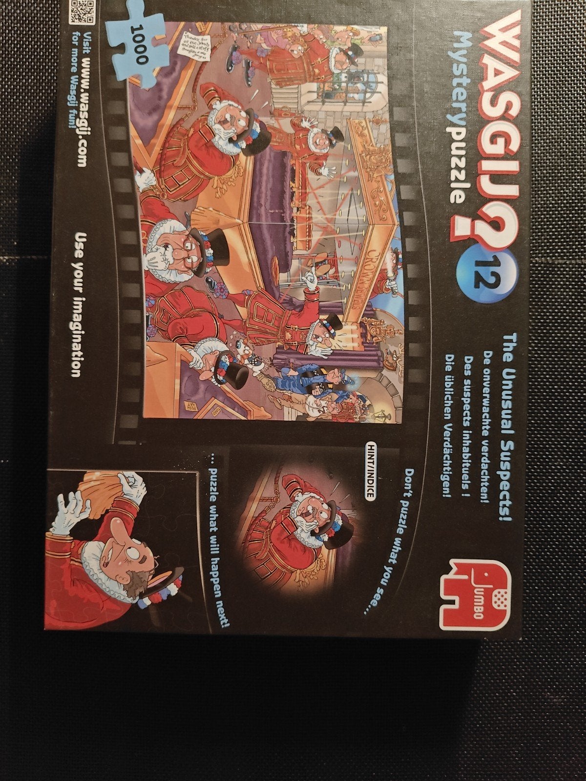 Wasgij? Mystery 12: The Unusual Suspects - 1000 stukjes, Een of twee spelers, Ophalen, Gebruikt, Jumbo