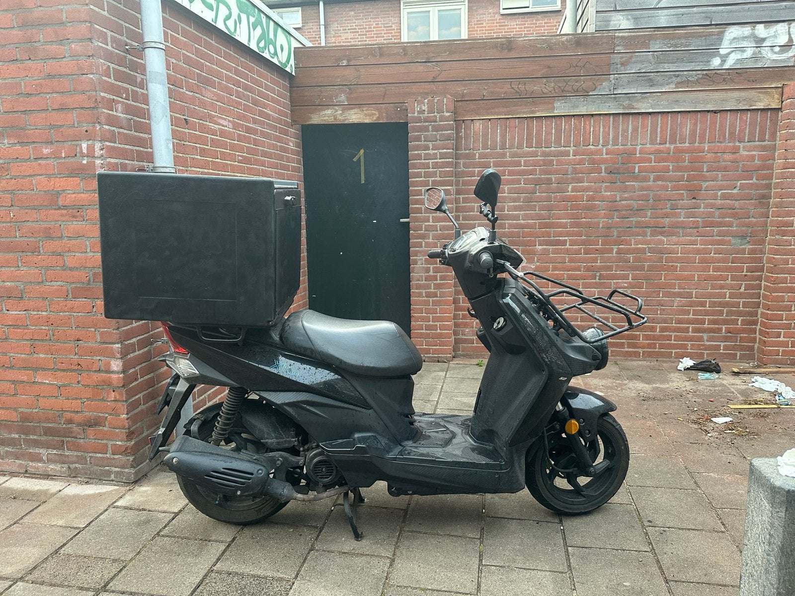 SYM X'PRO Bezorgscooter, Fietsen en Brommers, Ophalen, Overige modellen, Maximaal 45 km/u, Zo goed als nieuw