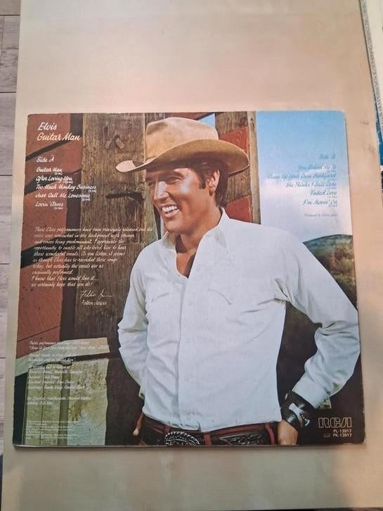 Elvis Guitar man, Cd's en Dvd's, Vinyl | Rock, Ophalen of Verzenden, Zo goed als nieuw, 12 inch