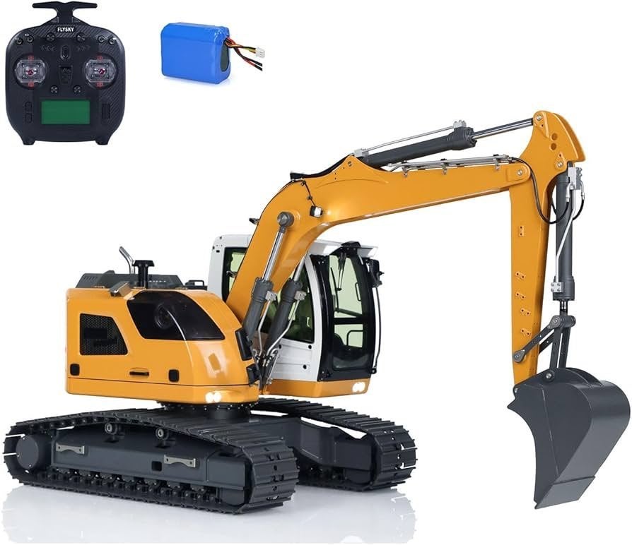 RC 1/14 RTR Liebherr R920 graafmachine rupskraan CUT Tamiya, Hobby en Vrije tijd, Modelbouw | Radiografisch | Auto's, Nieuw, Auto offroad