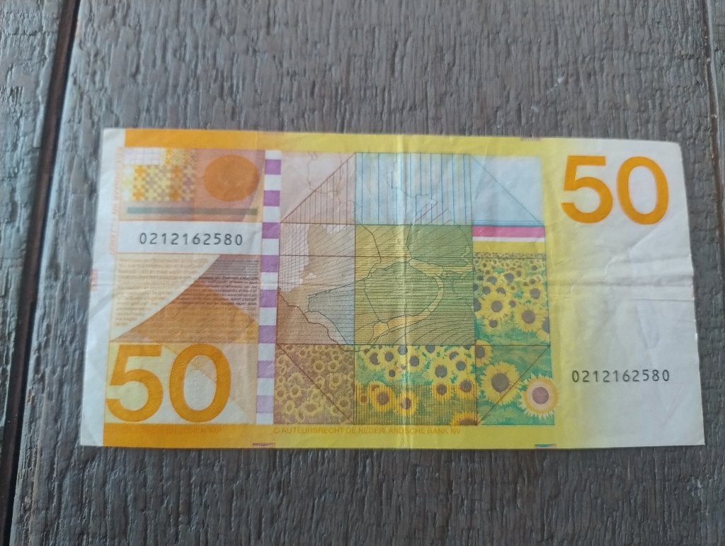 50 gulden biljetten, Ophalen of Verzenden, 50 gulden