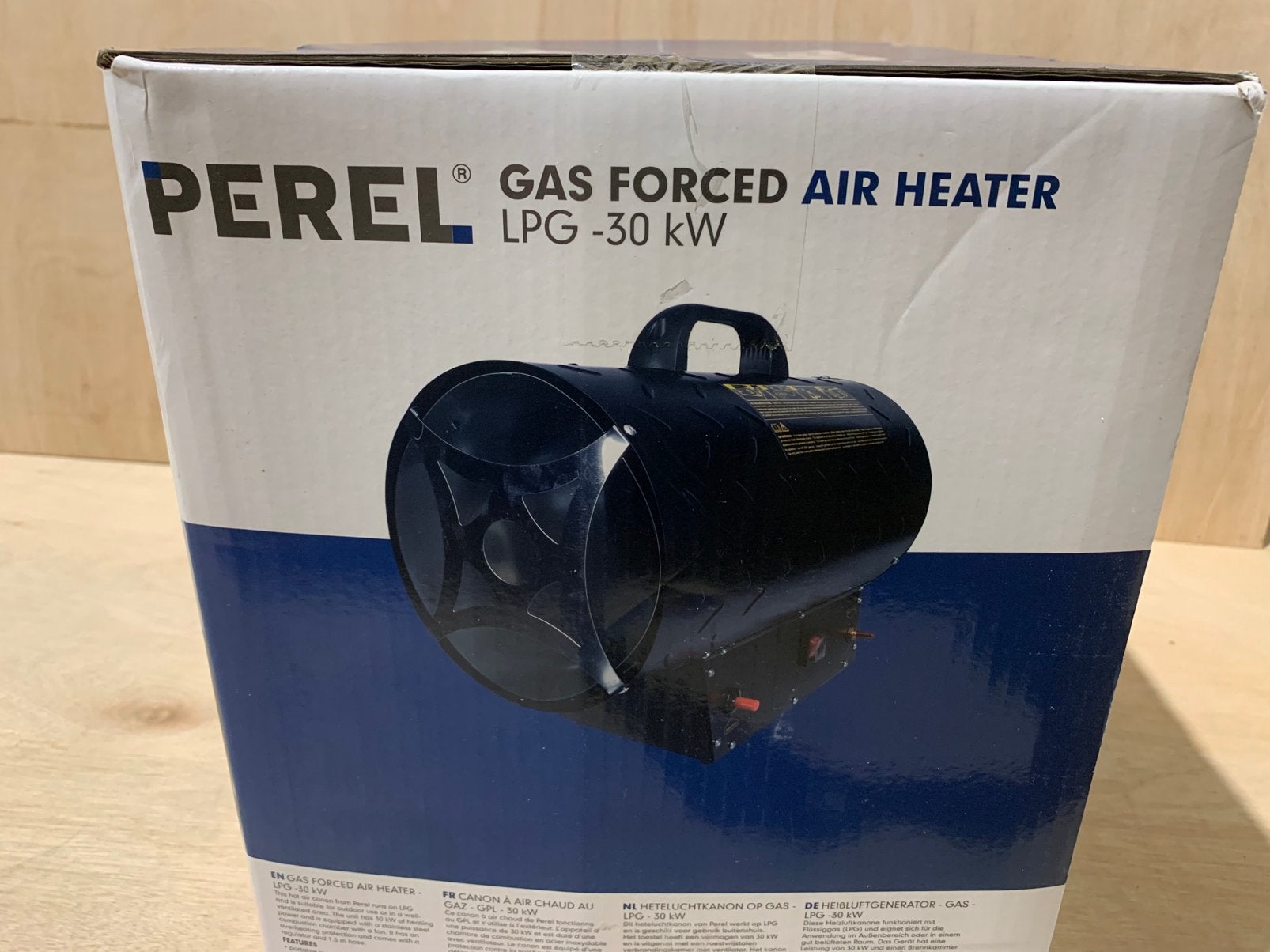 Perel LPG Gas Heater 30 kW – Krachtige Heteluchtkanon, 30 tot 80 cm, Perel, Perel, Minder dan 60 cm