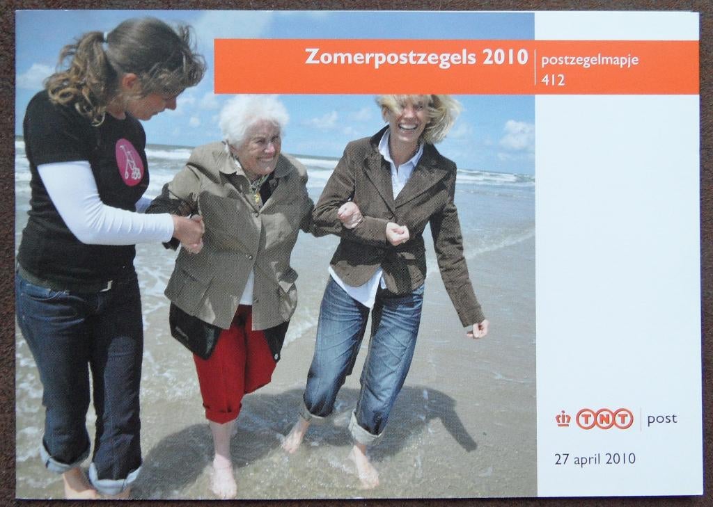 Postzegelmapje 412 – Zomerpostzegels 2010, Ophalen of Verzenden, Postfris
