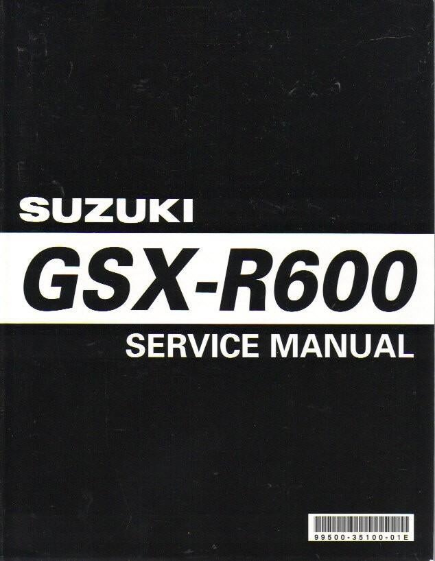 Suzuki GSX R600 Service Manual (4754z), Ophalen of Verzenden, Suzuki