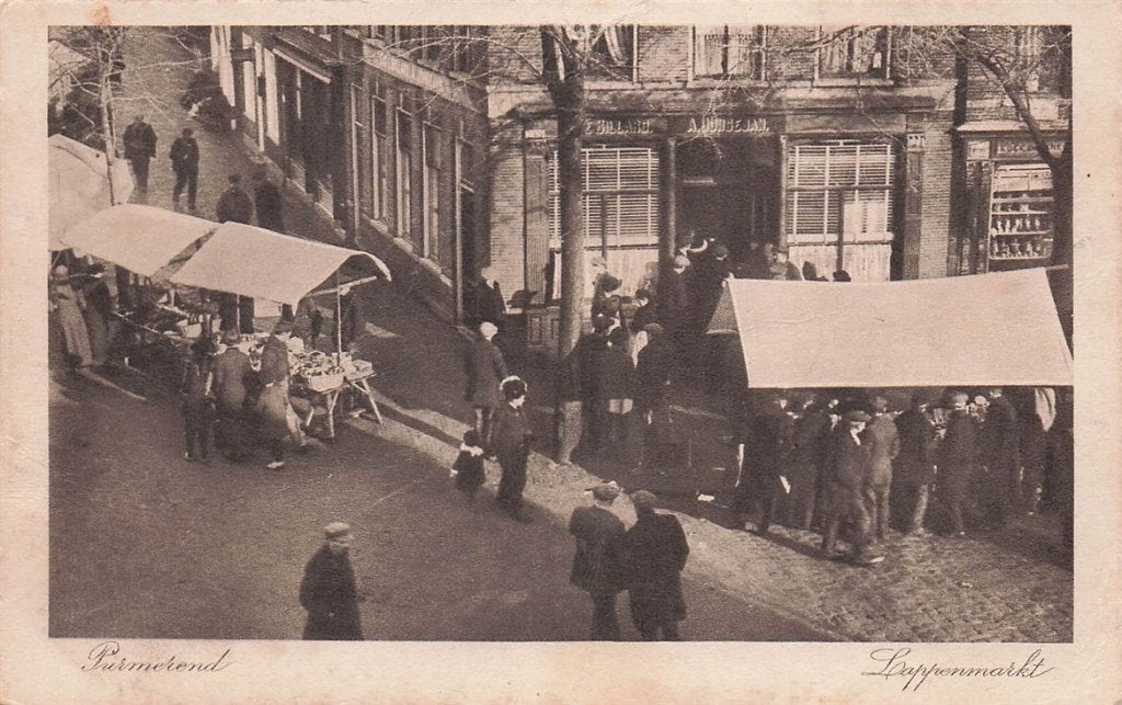 702-118-031 Purmerend Lappenmarkt, Verzenden, Voor 1920, Noord-Holland