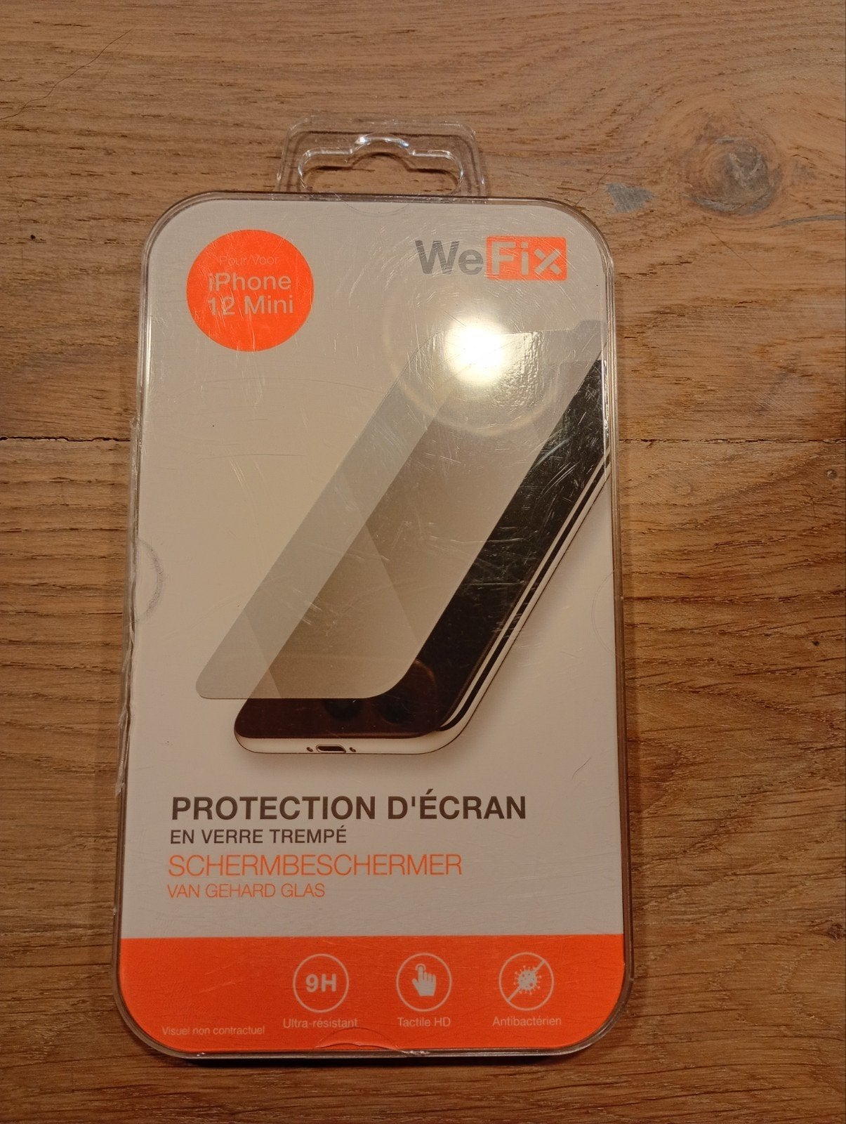 WeFix Screenprotector iPhone 12 Mini - Nieuw, Telecommunicatie, Anti-bacterieel, Nieuw, Ophalen of Verzenden, IPhone 12 Mini