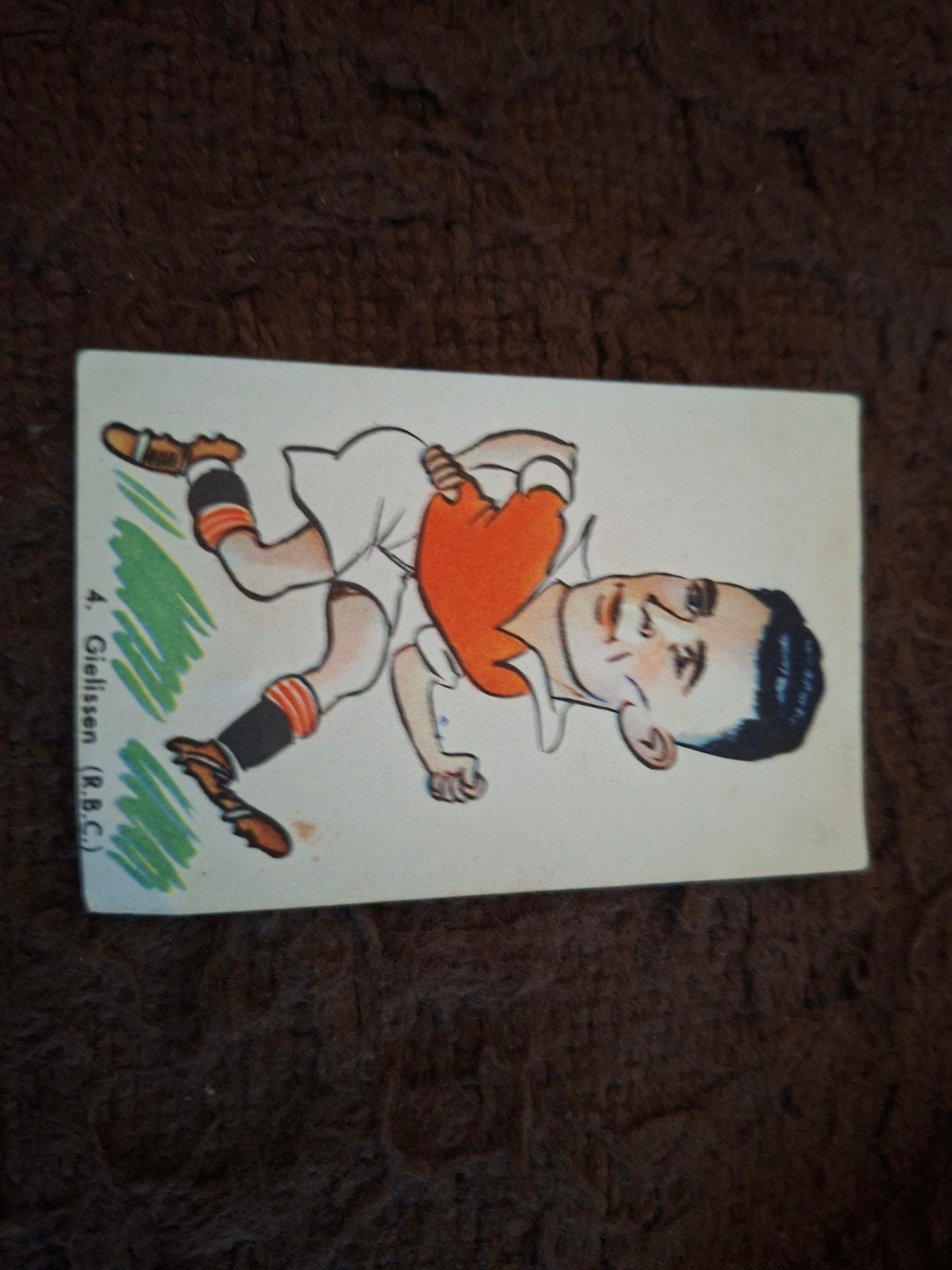 Voetbal plaatje dik bruyenesteyn, Ophalen of Verzenden, Plaatje
