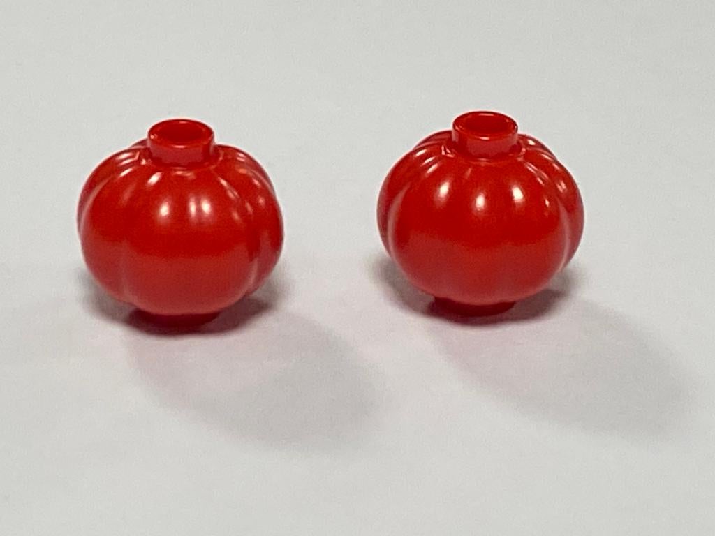 Partij Lego 2x nieuwe pompoen / pumpkin in diverse kleuren, Overige thema's, Lego, Nieuw, Ophalen of Verzenden