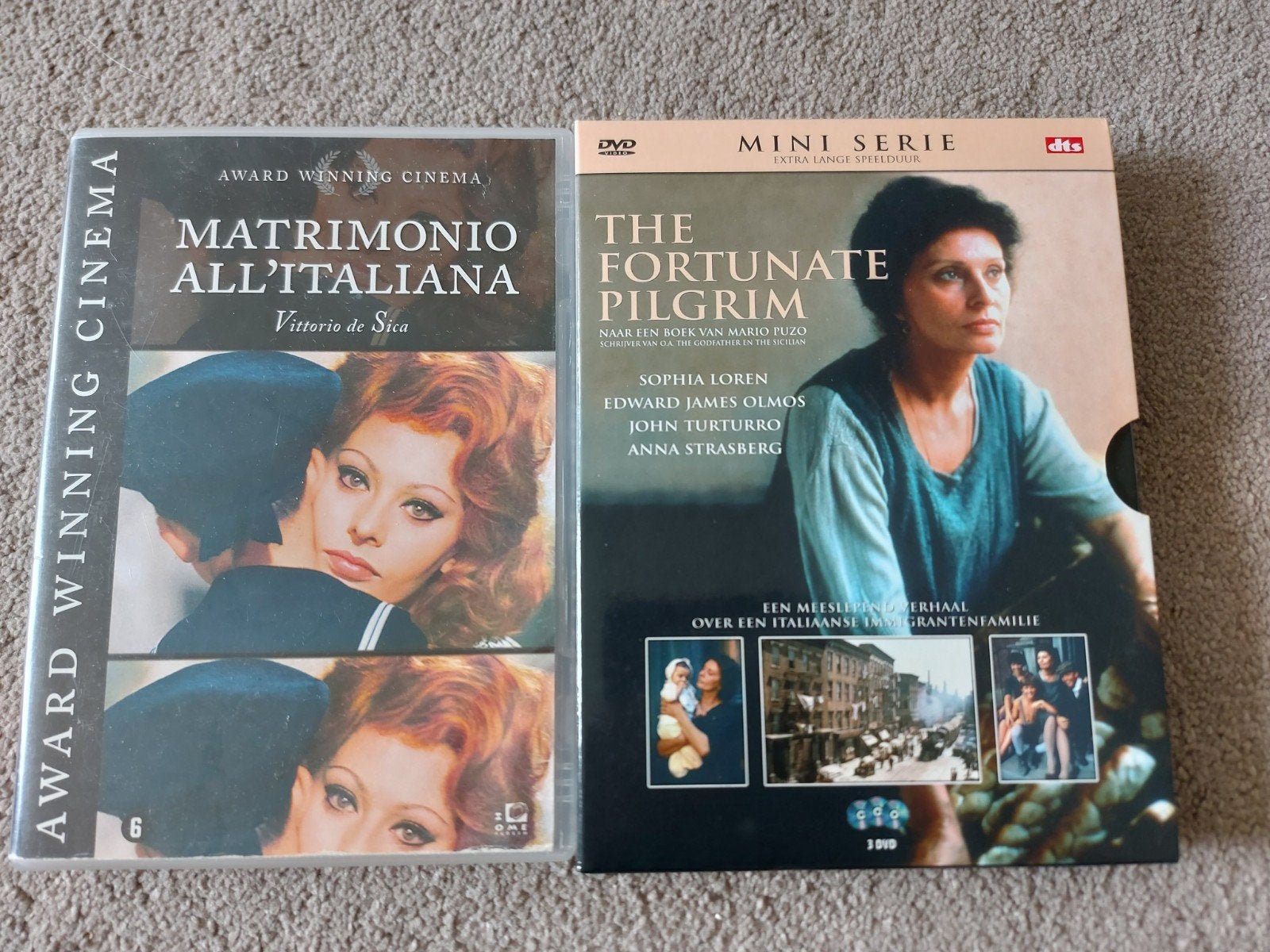 Matrimonio all Italiana The fortunate Pilgrim   Sophia Loren, Alle leeftijden, Ophalen, 1980 tot heden, Zo goed als nieuw