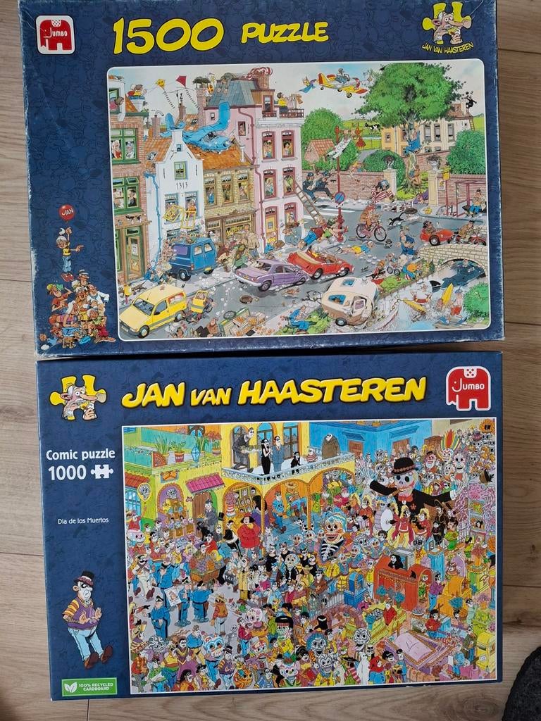 puzzels ruilen, Ophalen of Verzenden, 500 t/m 1500 stukjes, Zo goed als nieuw
