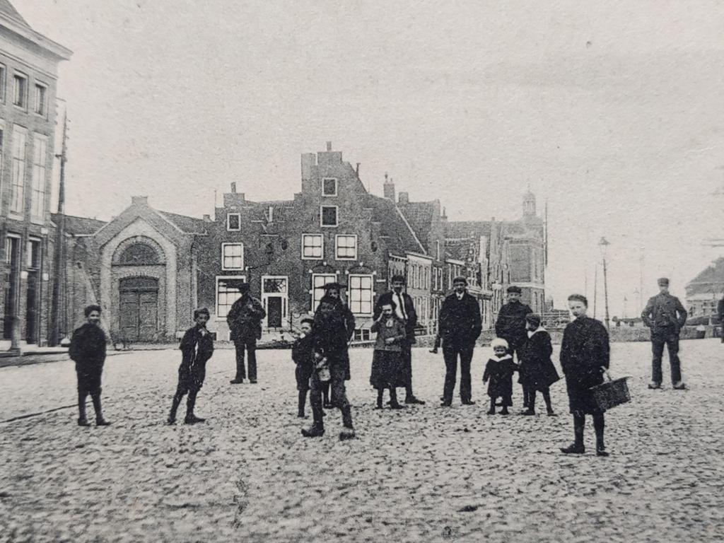 X1918 Harlingen 1906, Ophalen of Verzenden, Voor 1920, Noord-Holland
