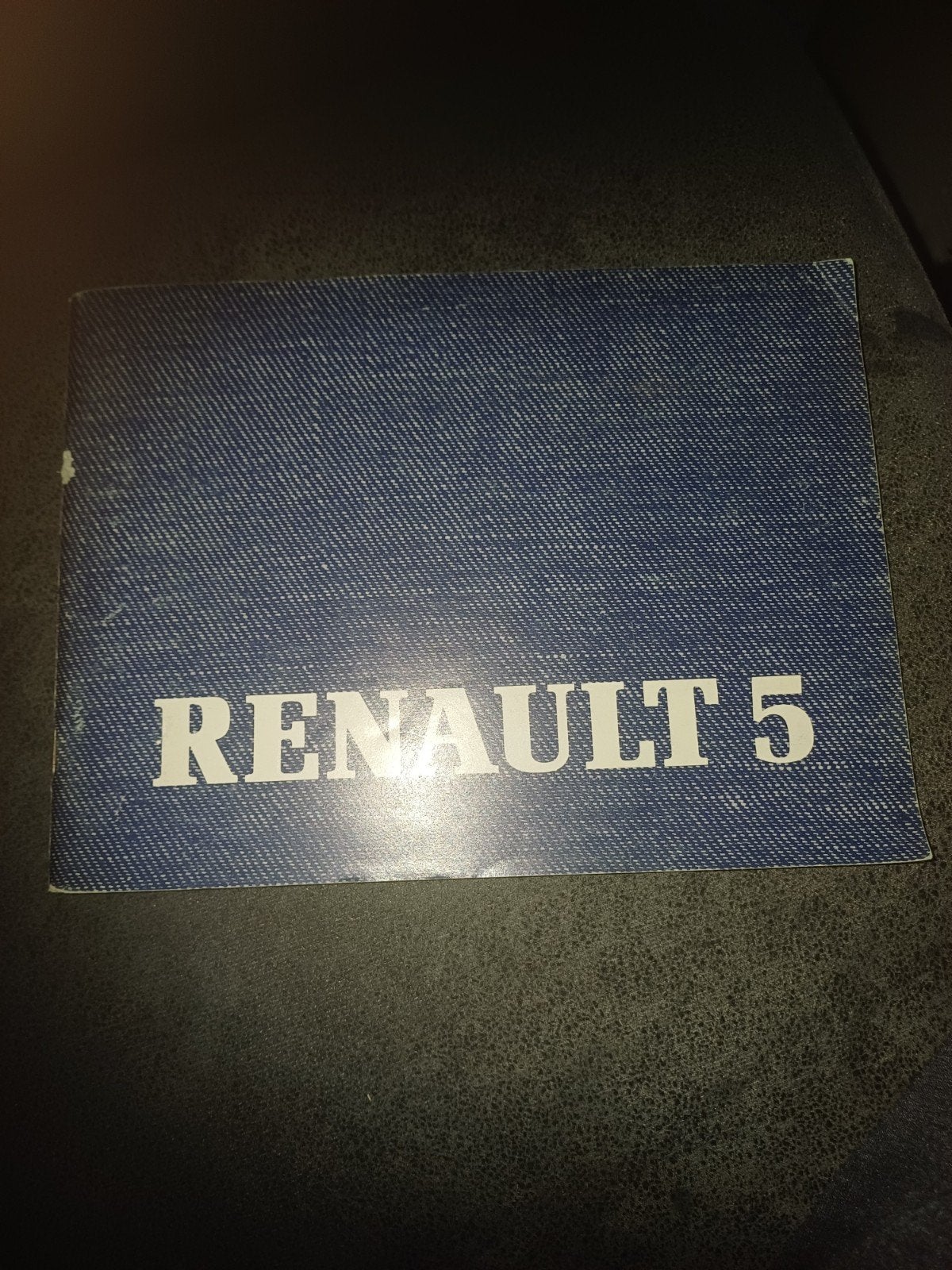 Instructieboekje Renault 5 Duitstalig, Ophalen of Verzenden