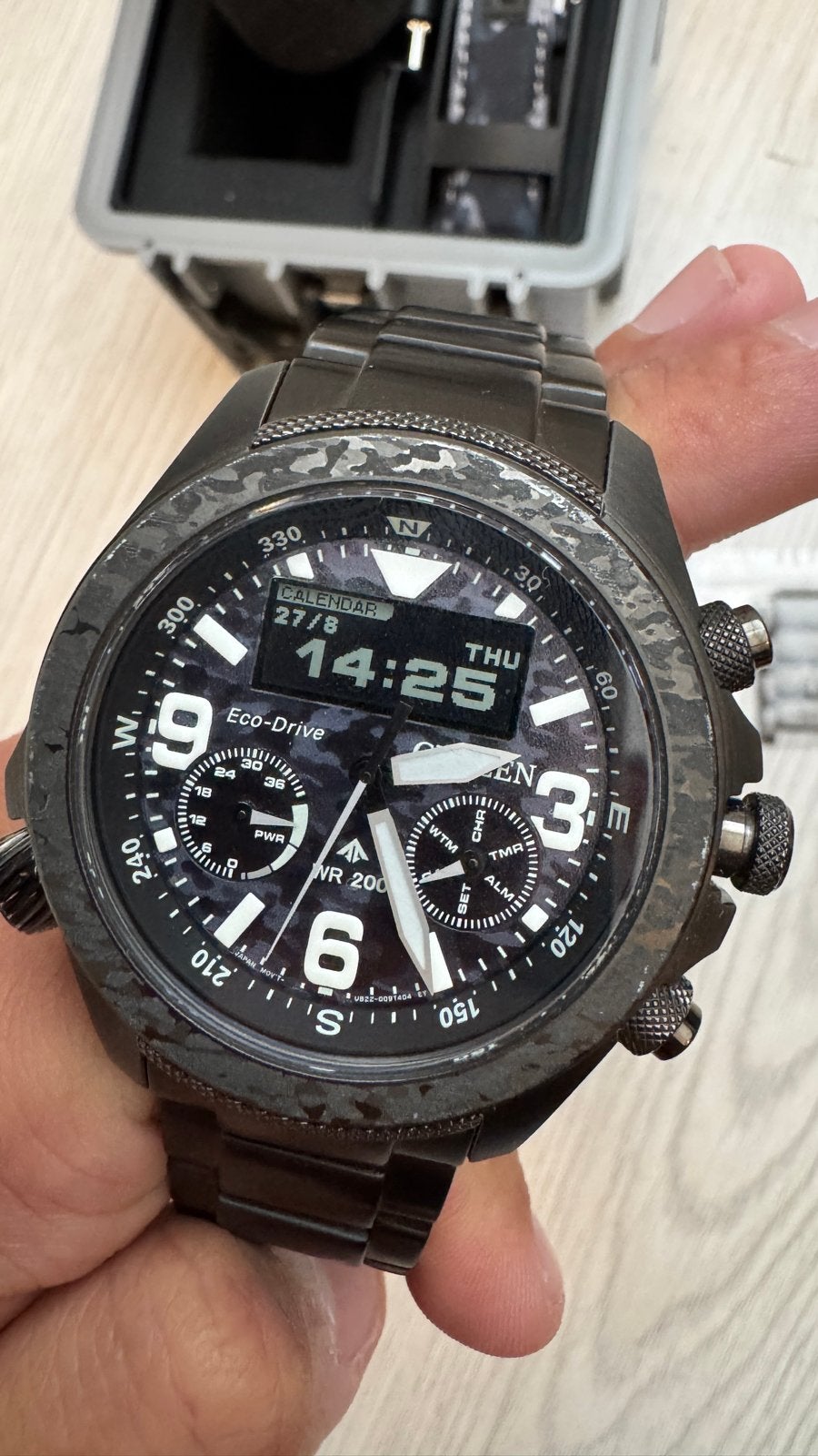 Citizen Promaster Land 35th Anniversary JV1008-63E, Staal, Verzenden, Overige materialen, Zo goed als nieuw