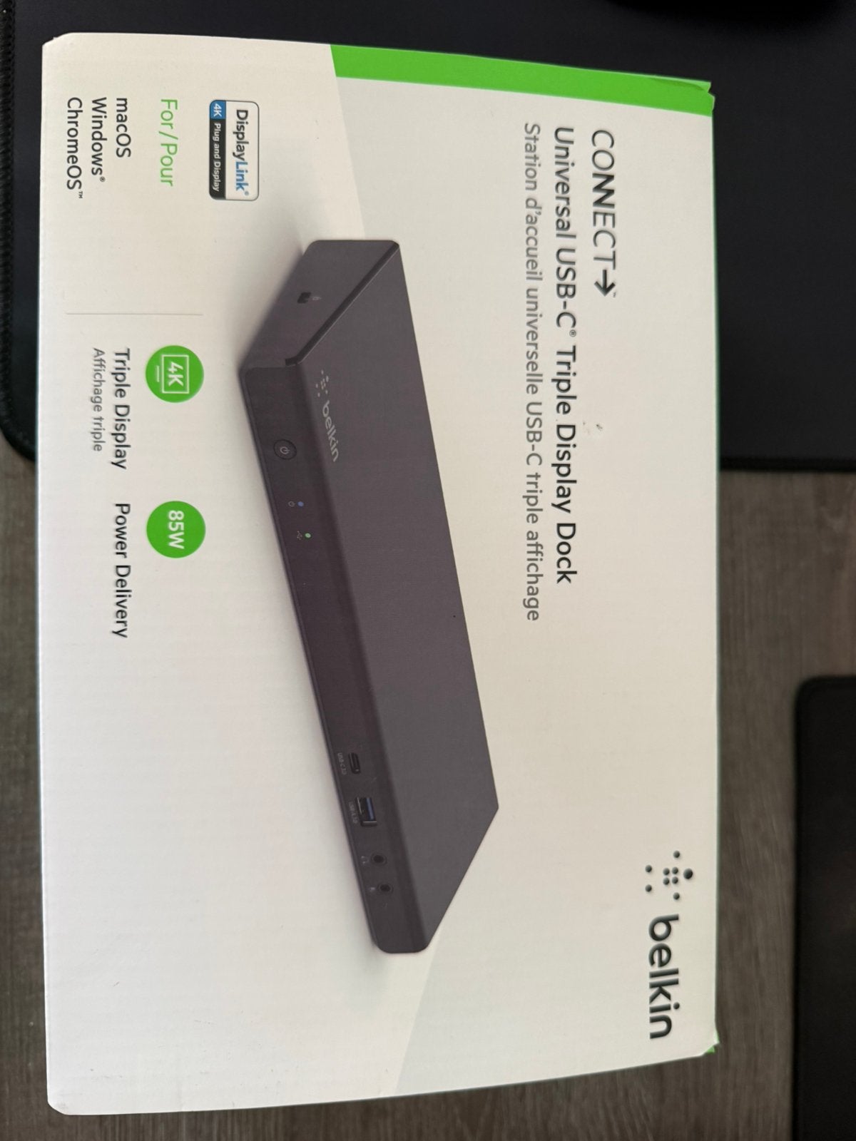 Belkin Usb C docking station 4k, Ophalen of Verzenden, Zo goed als nieuw