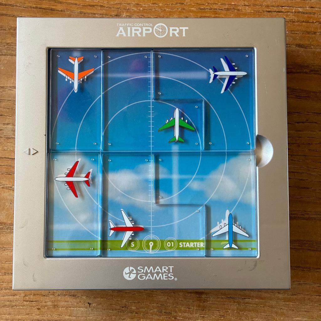 Smart games - Airport Traffic Control (1+ speler, 8+ jaar), Ophalen of Verzenden, Minder dan 500 stukjes, Zo goed als nieuw, Rubik's of 3D-puzzel