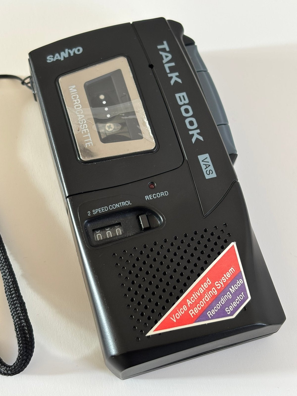 SANYO JAPAN vintage voice recorder - as new, Ophalen of Verzenden