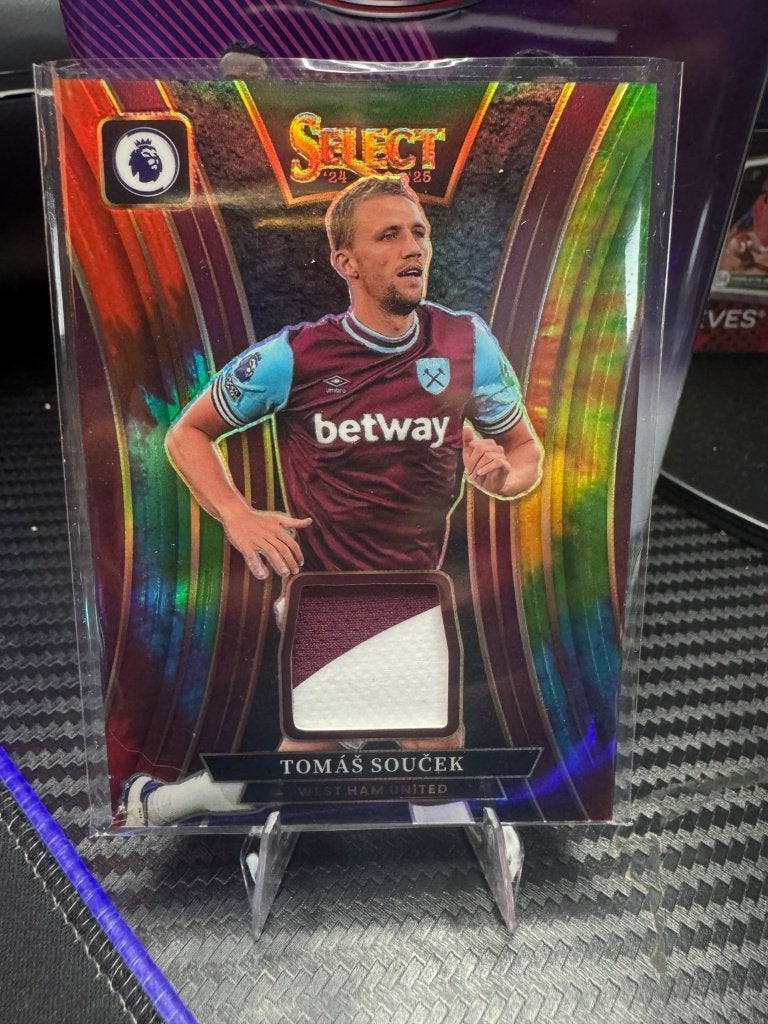 Tomáš Souček /25 Patch – Panini Select Premier League, Ophalen of Verzenden, Panini, Panini, Panini