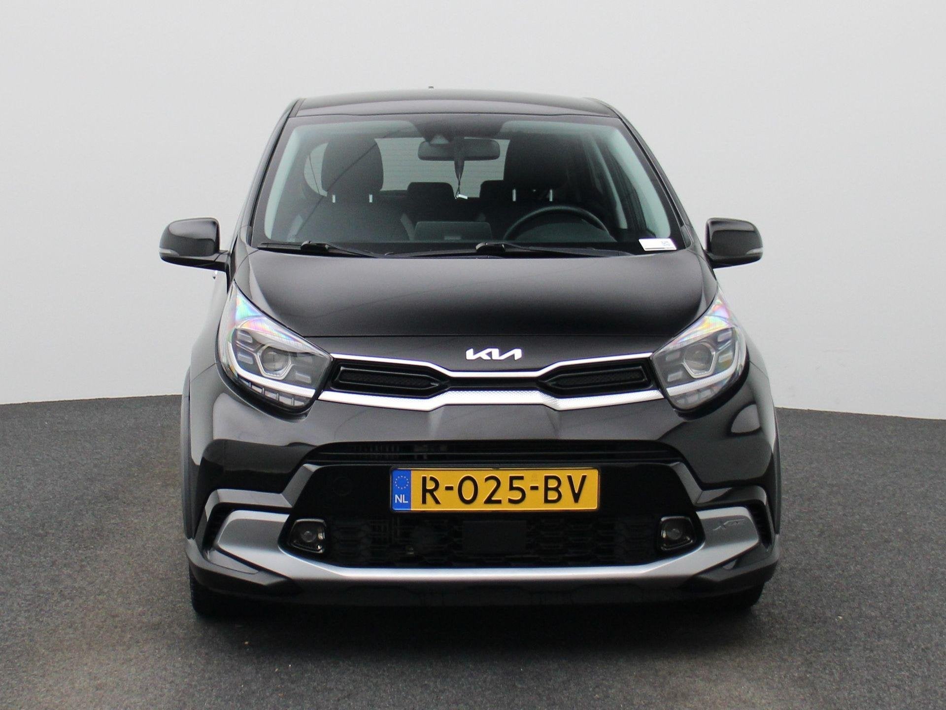 Kia Picanto 1.0 T-GDi X-Line 5p | 100 pk! | Camera | Cruise, Auto's, 101 pk, Gebruikt, Zwart, Origineel Nederlands
