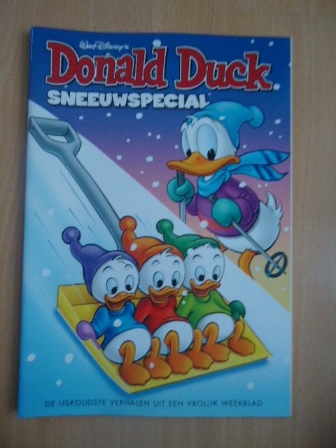 Donald Duck sneeuwspecial, de ijskoudste verhalen, 2013, Eén stripboek, Ophalen of Verzenden, Zo goed als nieuw